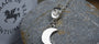 Sterling Silver Crescent Moon Necklace